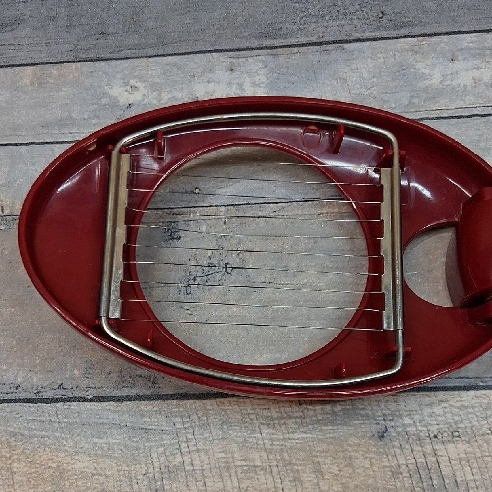 KitchenAid Deep Red Egg Slicer - Picture 2 of 5